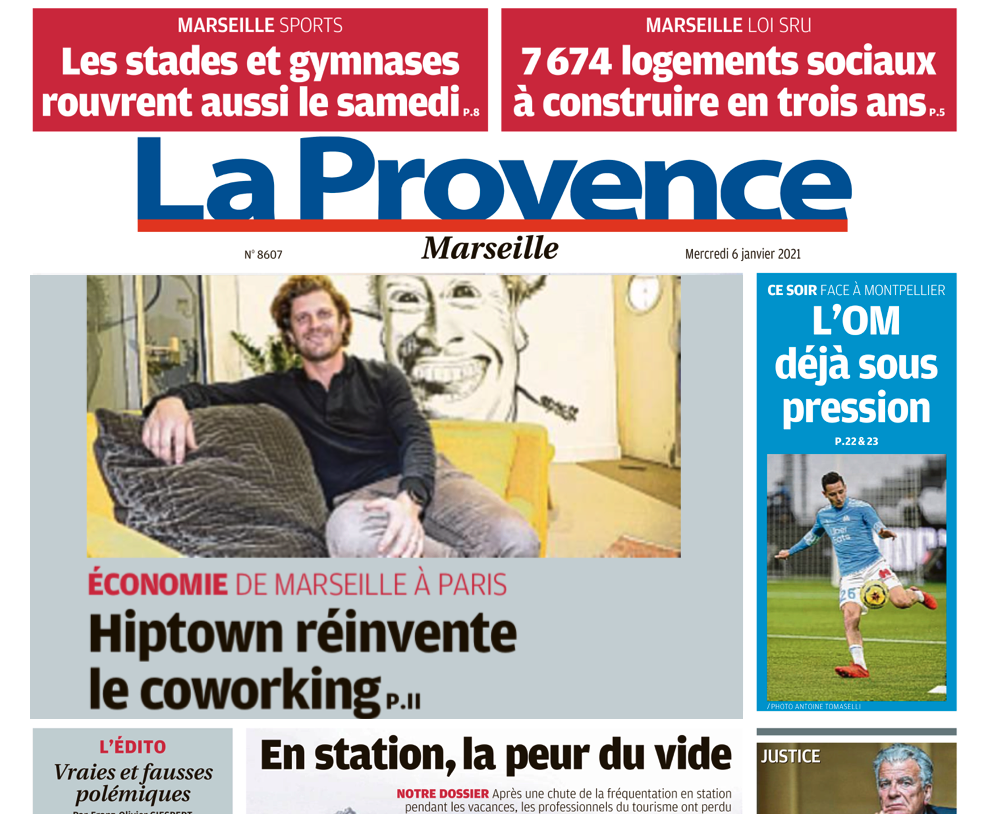 La Provence parle d’Hiptown à Marseille