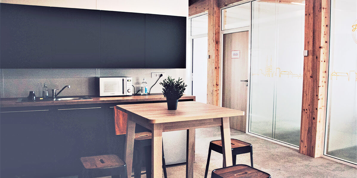 Hiptown - Location Bureau - Bordeaux Euratlantique - 33800 - espace cuisine, détente