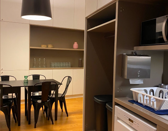 Hiptown - Location bureau, location bureau opéré- Auvergne-Rhône-Alpes - Lyon - 69001 - République - espace détente, cuisine