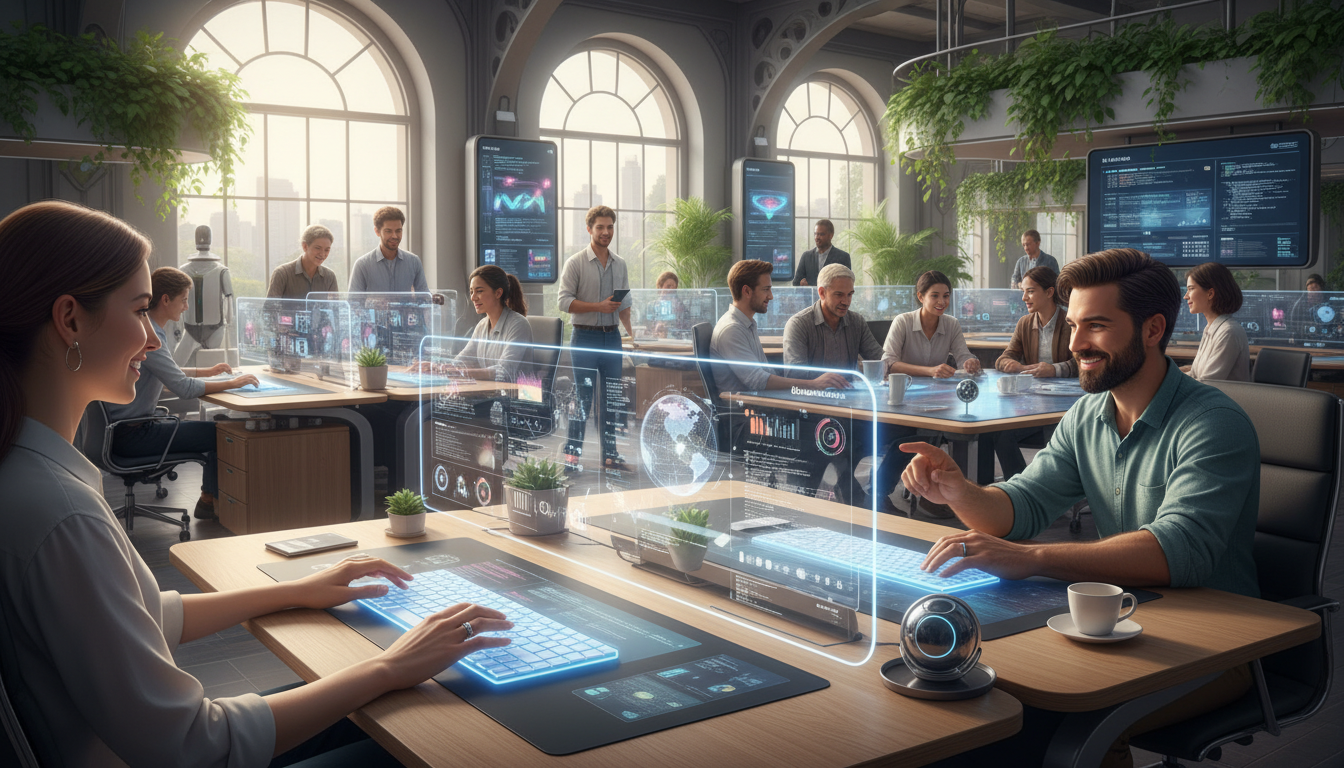 découvrez comment les espaces de coworking doivent évoluer face à l'essor de l'intelligence artificielle pour rester pertinents et compétitifs dans un monde en constante transformation.