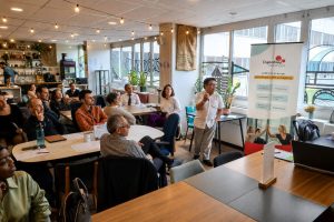 Événement professionnel Dynabuy organisé chez Hiptown Lyon Part-Dieu dans un espace adapté aux échanges entre entrepreneurs